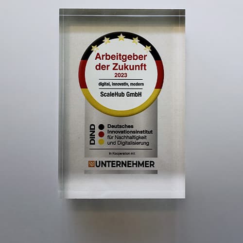 Awards season isn’t just for Hollywood: ScaleHub receives “Employer of the Future” award, named one of Europe’s fastest-growing companies